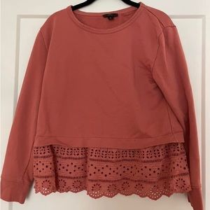 JCrew Peplum Sweatshirt
